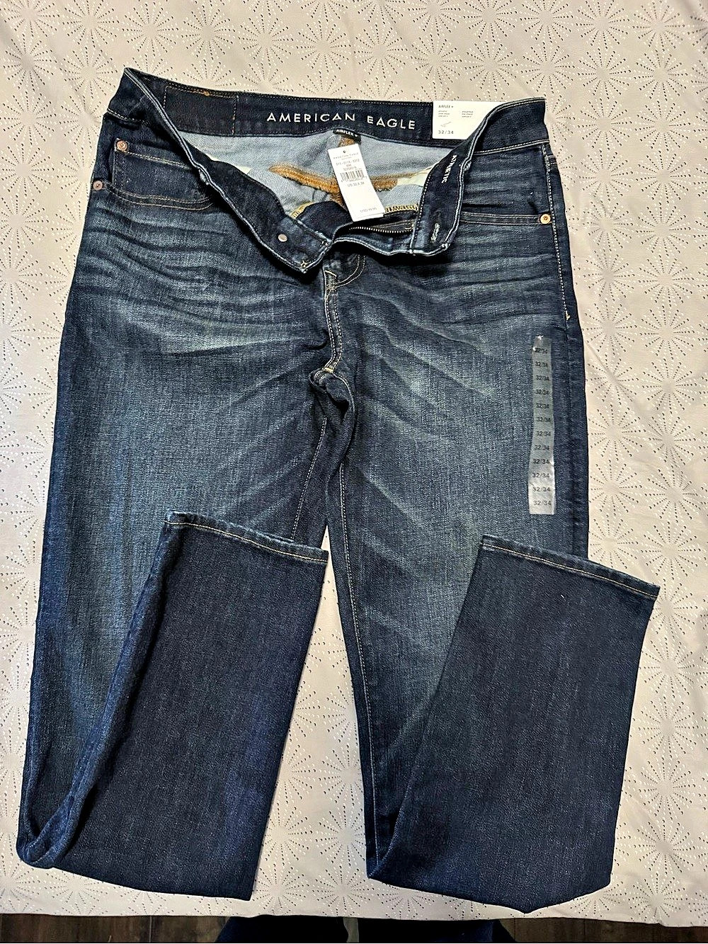 Men’s American Eagle AirFlex+ jeans, size 32 × 34